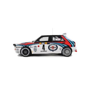 LANCIA DELTA HF INTEGRALE GR.A WHITE D. AURIOL RALLY MONTE CARLO 1992 OttO mobile 1:12 Resinemodell (Türen, Motorhaube... nicht zu öffnen!)